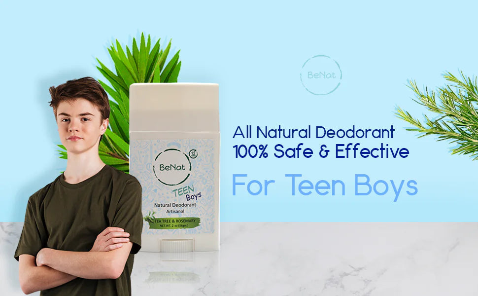 All-Natural Deodorant for Kids & Teens